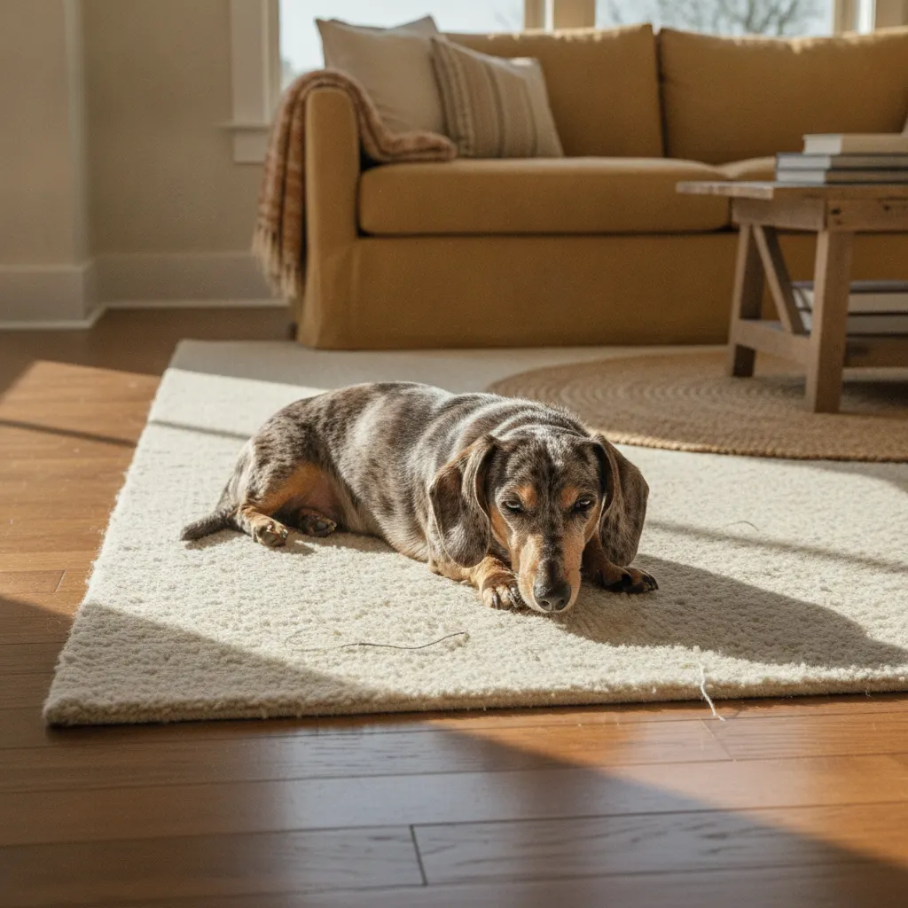 Choosing the Right Rugs for a Dachshund: A Practical Guide to Protecting Their Back