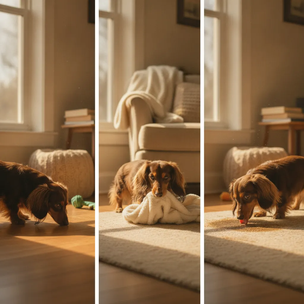 The Shadow Chaser, the Blanket Sucker, the Constant Licker: When Doxie Quirks Become Obsessions