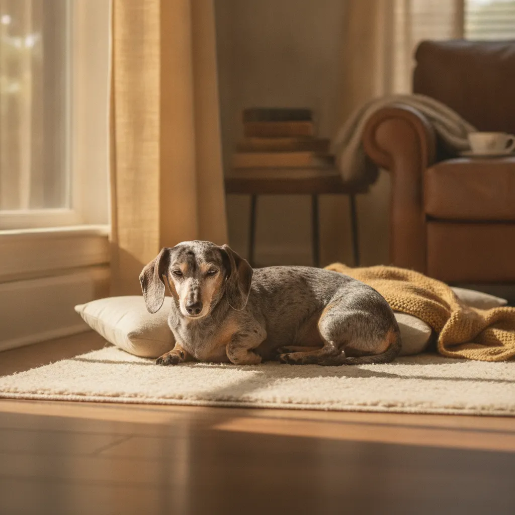 The 'Stiff Sausage' Stage: A Gentle Guide to Helping Your Senior Doxie with Arthritis