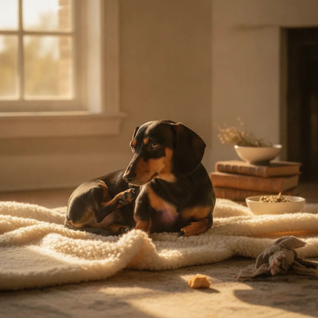 The Itchy Wiener: A Simple Guide to Common Dachshund Skin Problems and Allergies